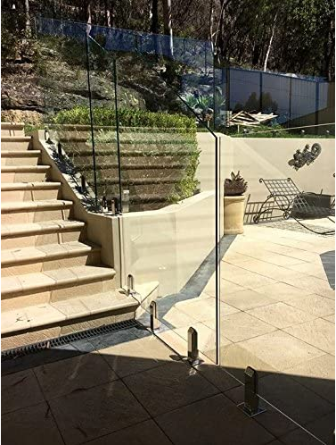 Pool Fence Glass Stainless Steel